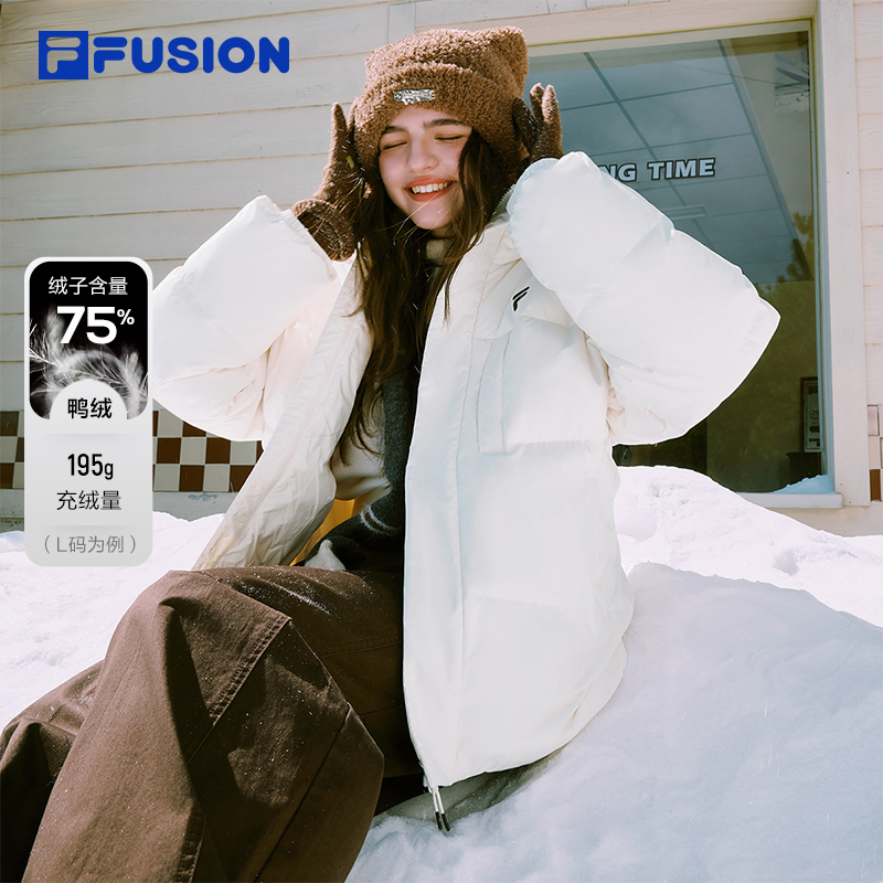 FILAFUSION斐乐潮牌情侣羽绒服