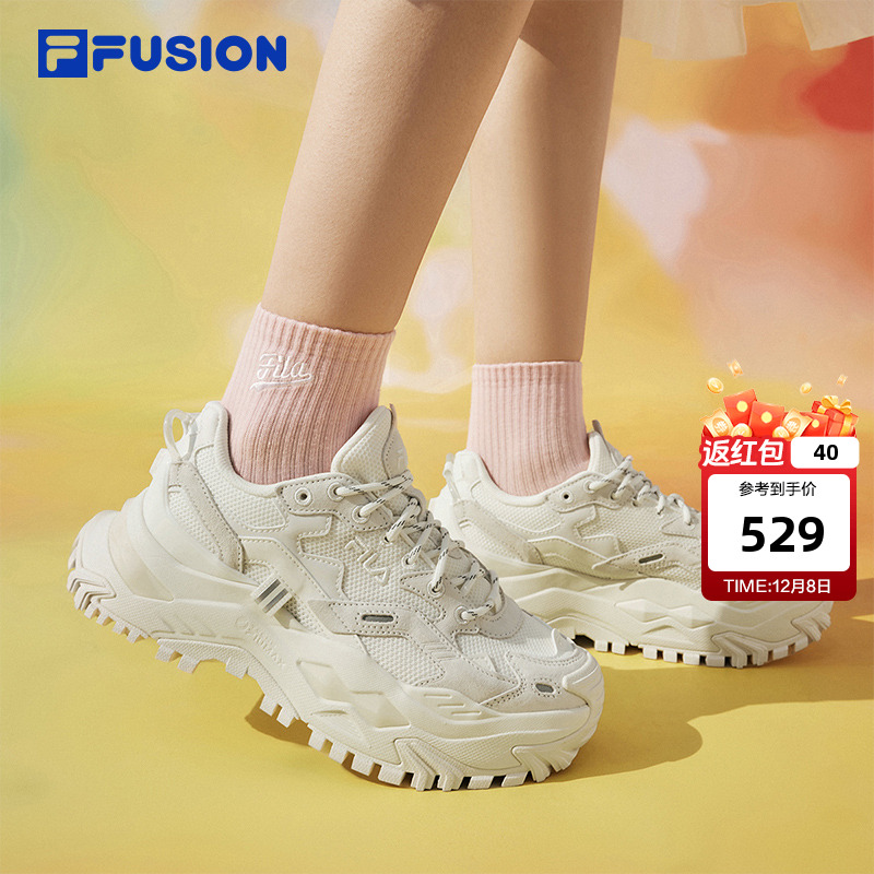 FILAFUSION斐乐硬糖女鞋老爹鞋