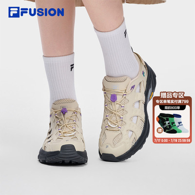 FILAFUSION凉鞋女户外鞋沙滩鞋