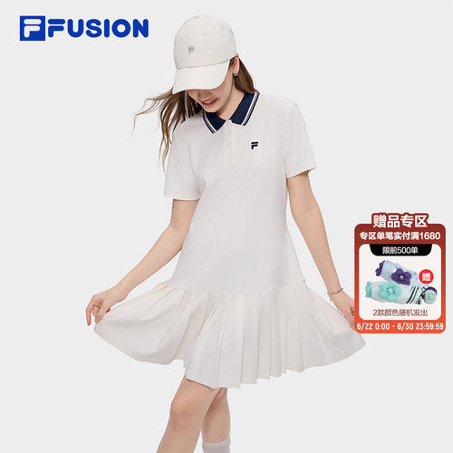 FILAFUSION斐乐女士针织连衣裙