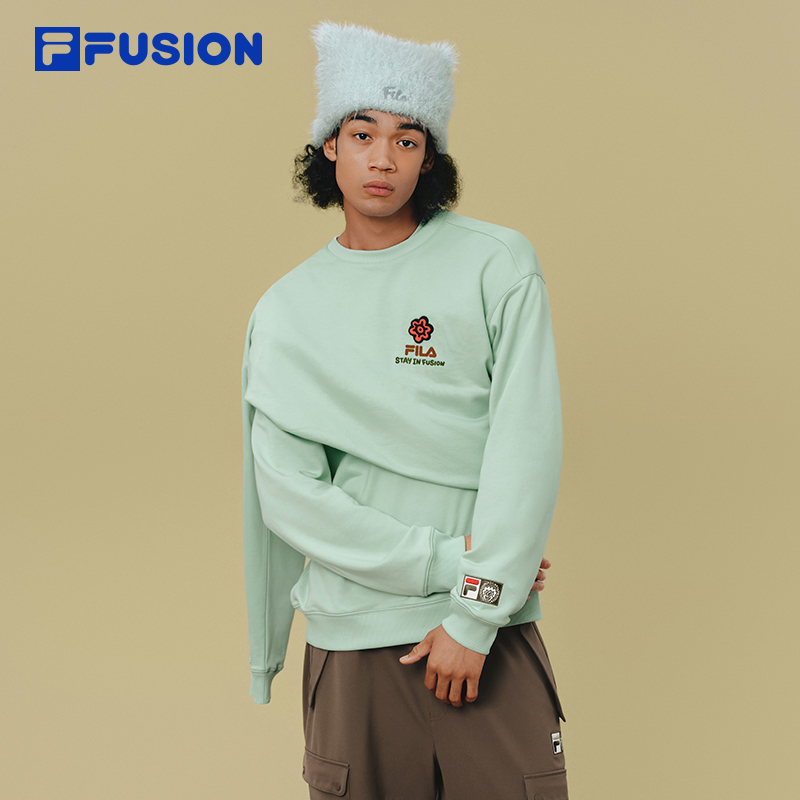 FILAFUSION斐乐潮牌套头卫衣