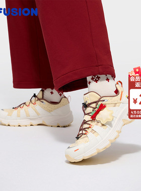 圣诞节限定Como X FILA FUSION斐乐潮牌情侣户外鞋Vibram越野跑鞋