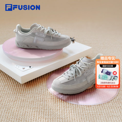 FILAFUSION情侣板鞋女休闲鞋