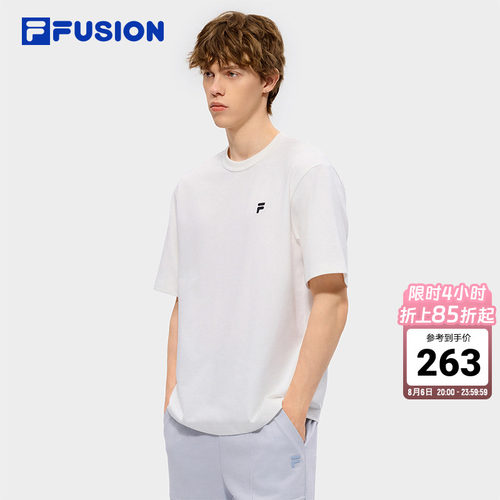 FILAFUSION斐乐男士短袖T恤