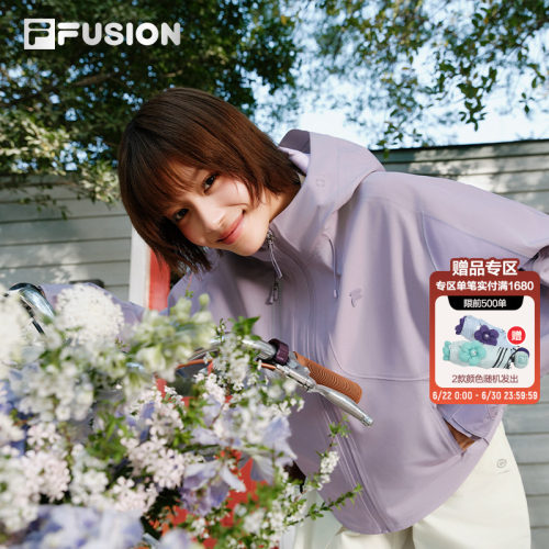 FILAFUSION女士梭织防水外套