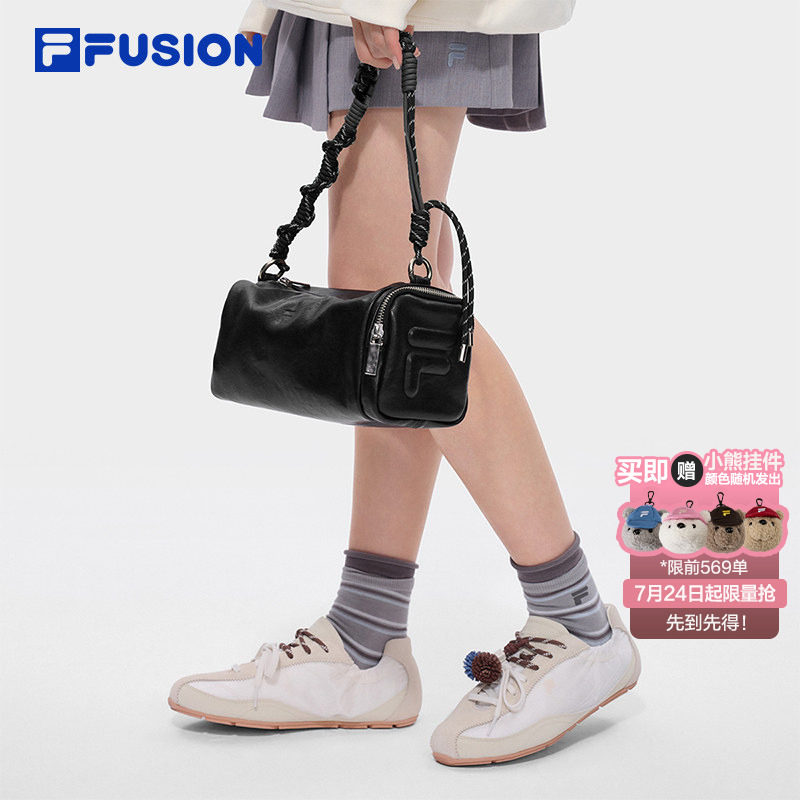 FILA FUSION斐乐潮牌女包拎包2026秋季新款腋下包单肩包斜挎包包