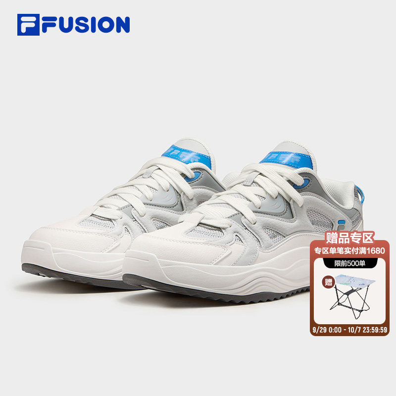 旋律鞋丨FILA FUSION斐乐男鞋板鞋2026秋季新款小白鞋厚底休闲鞋
