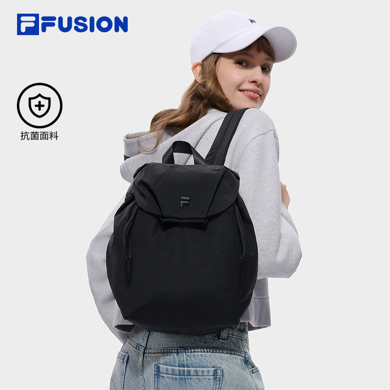 FILA FUSION斐乐潮牌女包背包2026夏季新款轻巧精致双肩包小书包