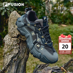 山脉鞋丨FILA FUSION斐乐潮牌男鞋2026夏季新款登山鞋户外休闲鞋