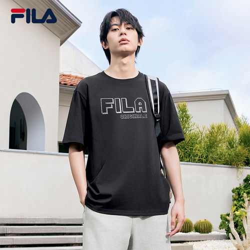 FILA斐乐男子休闲短袖衫