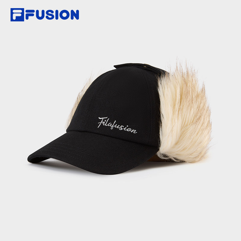 FILA FUSION斐乐潮牌情侣款棒球帽2025冬季新款休闲运动帽雷锋帽,运动包/户外包/配件,运动帽,淘宝优惠券,粉丝福利购,淘宝优惠卷