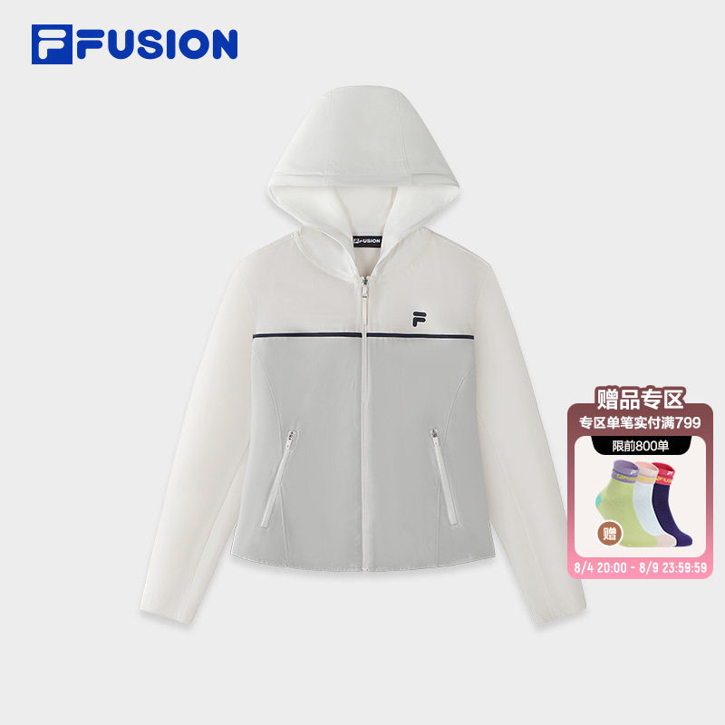 FILAFUSION斐乐潮牌梭织外套女