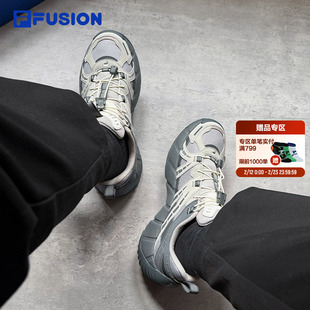 脊骨鞋2丨FILA FUSION斐乐男鞋户外徒步鞋休闲运动鞋老爹鞋登山鞋