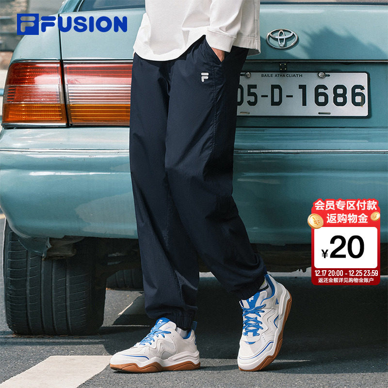 FILAFUSION斐乐男士梭织长裤