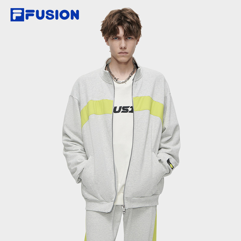 FILAFUSION斐乐潮牌针织外套