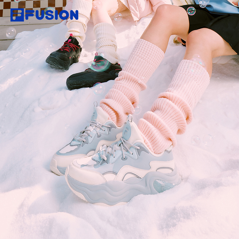 FILAFUSION斐乐女子厚底老爹鞋