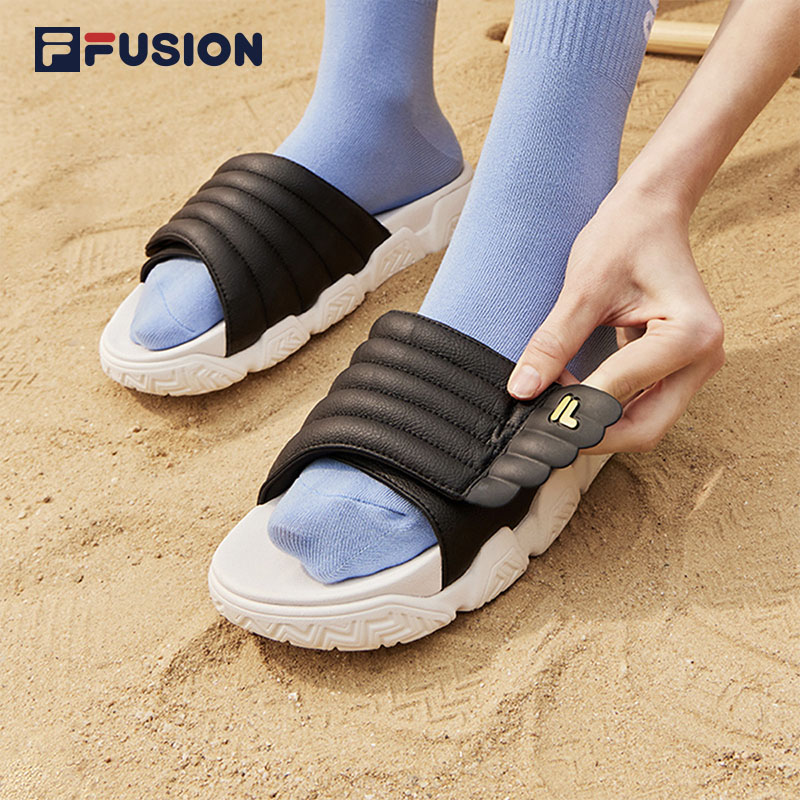 FILAFUSION斐乐潮牌女潮流拖鞋