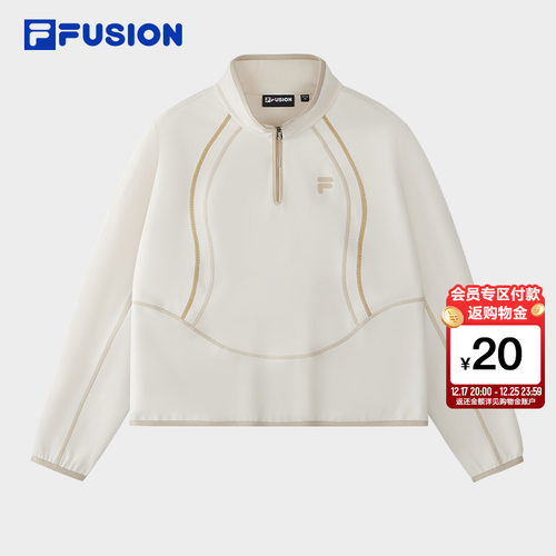 FILAFUSION斐乐女子套头卫衣