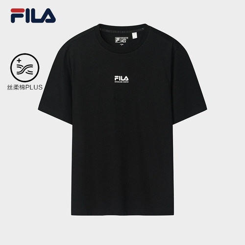 FILA斐乐男士针织短袖衫