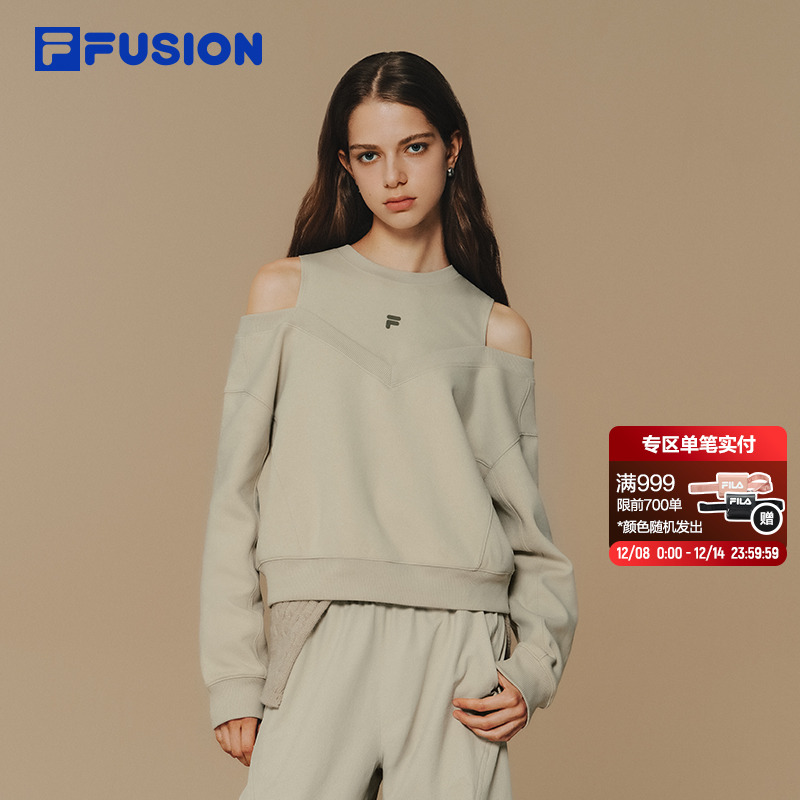 FILAFUSION斐乐潮牌套头卫衣