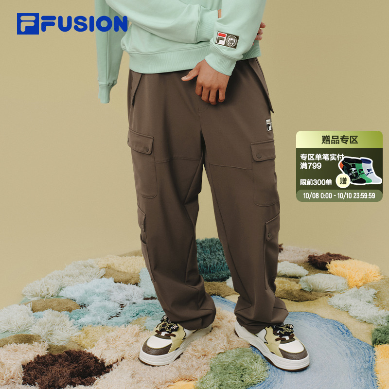 FILAFUSION斐乐男子梭织长裤