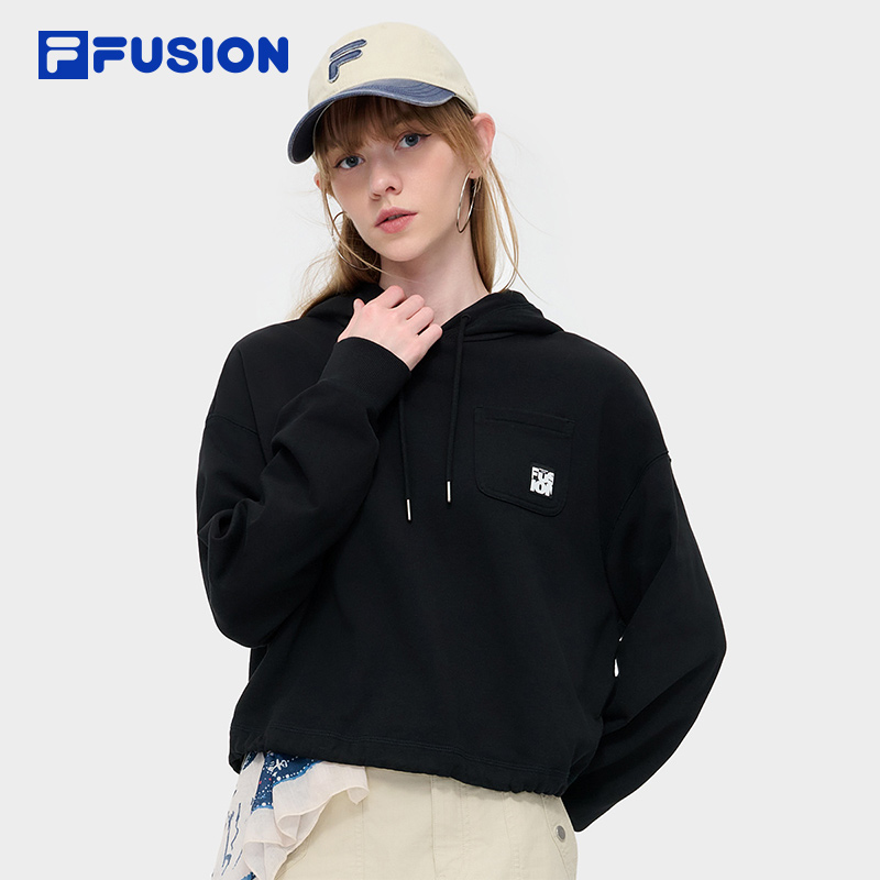 FILAFUSION斐乐女子连帽卫衣