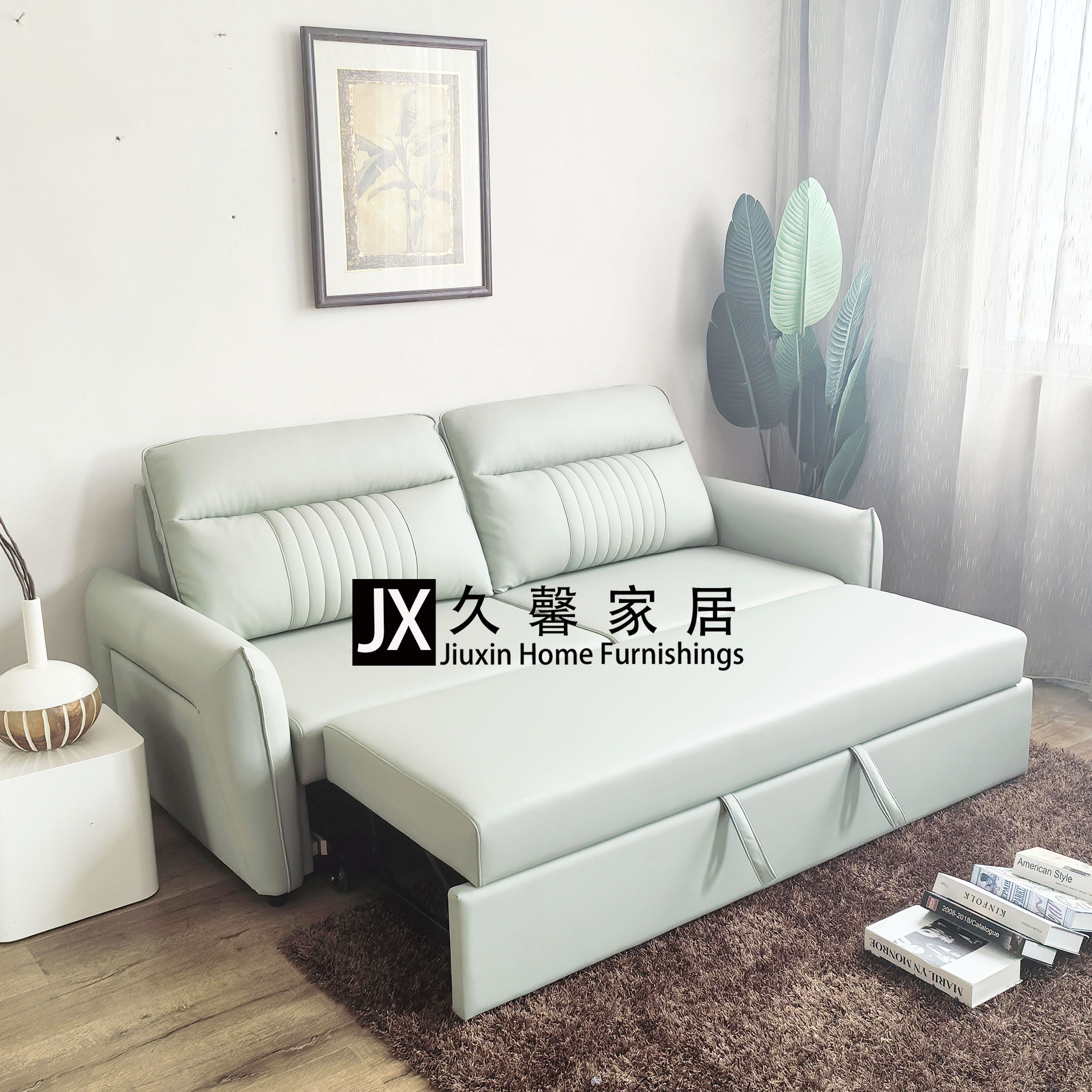 科技布沙发床折叠两用小户型客厅多功能沙发客厅2025新款简约现代