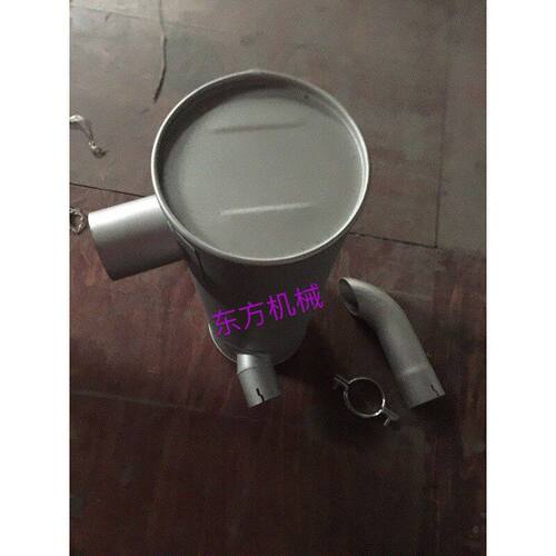 挖掘机配件加藤HD800 HD900消声器消音器排气管烟筒6D15 6D16