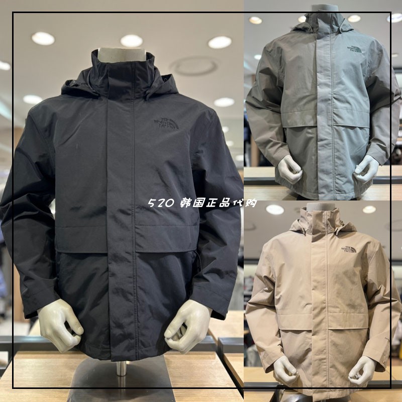 冲锋衣外套男款 TheNorthFace北面24春dryvent防风防水夹克Q04 户外/登山/野营/旅行用品 冲锋衣 原图主图