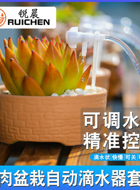 自动浇水神器输液滴水器浇花点滴管懒人家用阳台多肉花盆定时滴灌