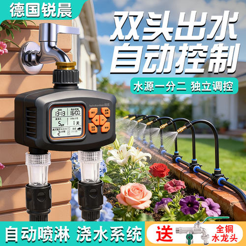 锐晨双出口定时器双路控制器