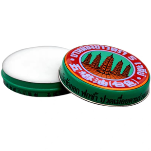 泰国正品代购五塔油青草药膏清凉油驱蚊止痒提神醒脑防晕车晕船