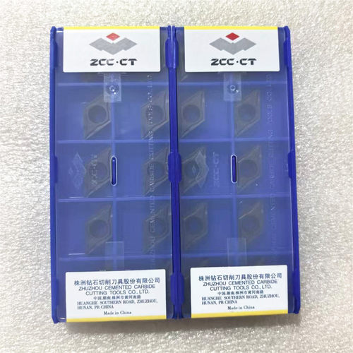株洲钻石55度菱形内孔镗刀片DCMT11T304 11T308-HM YBC251 YBC252