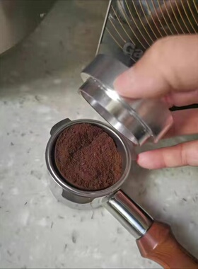 咖啡接粉环磁吸防飞粉圈接粉环手柄51/53/58mm布粉器定量环防洒