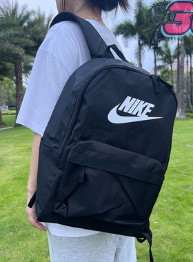 NIKE耐克双肩包男女新款轻便休闲旅行收纳包学生书包电脑包DC4244