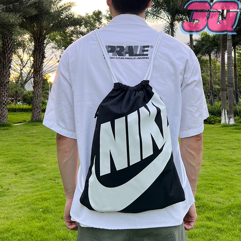 耐克nike新款运动休闲健身抽绳