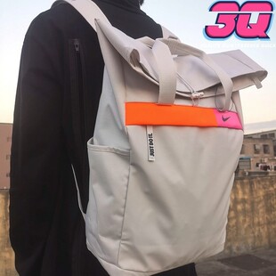 DJ5487 094 耐克NIKE豆沙包旅行双肩包男女学生书包电脑包 CU1488