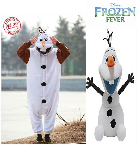 新款儿童雪宝扮演服万圣节