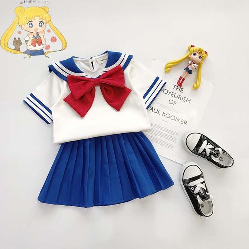 新款女童美少女战士cos服万圣节