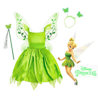 新儿童小叮当公主裙万圣节小精灵