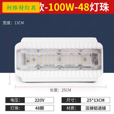 led碘钨灯工地水户外工作灯超亮大瓦数大功率100W太阳灯卤钨灯广