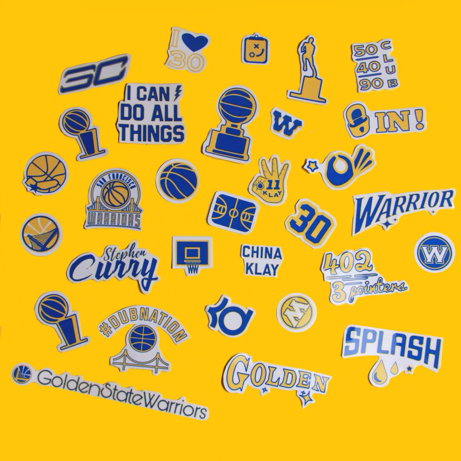 原创库里curry贴纸31个小贴纸勇士行李箱贴库里贴纸,运动/瑜伽/健身/球迷用品,更多篮球用品,淘宝优惠券,粉丝福利购,淘宝优惠卷