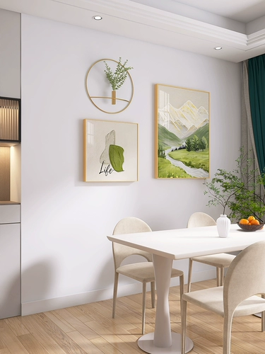 Современная простая декоративная живопись творческая столовая фон стена светлый роскошный висящий высокий уровень сенсорной комнаты роспись