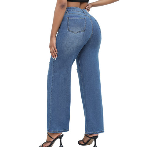 Ladies trousers plus size Jeans 2023 Fashion Women pants 2XL