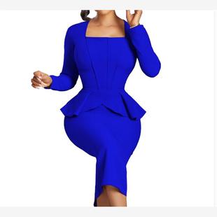 платьяе мода women dresses big size OL lady skirt