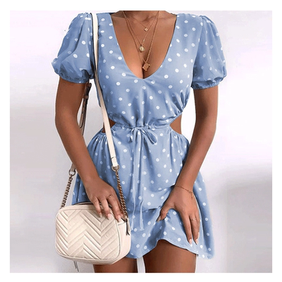 2022 sexy clothes woman summer short dress fit ladies wear
