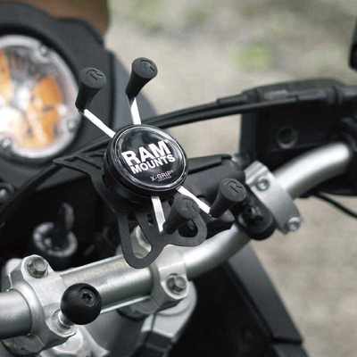美国RAM摩托车手机机支架防震车载手机架机车电动车骑行导航装备