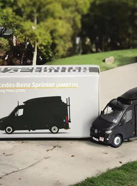 1/76微影Tiny平治斯宾特Sprinter香港爆炸品处理科AM8715合金车模