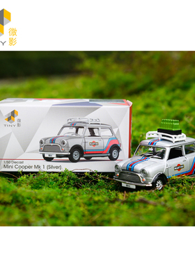 Tiny城市 合金车仔 1：50 Mini 18# Cooper Mk 1 (酒樽) MINI0023