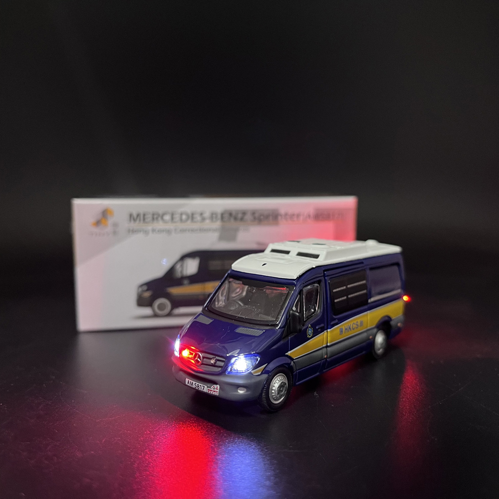 51#惩教署囚模型车改装加8灯